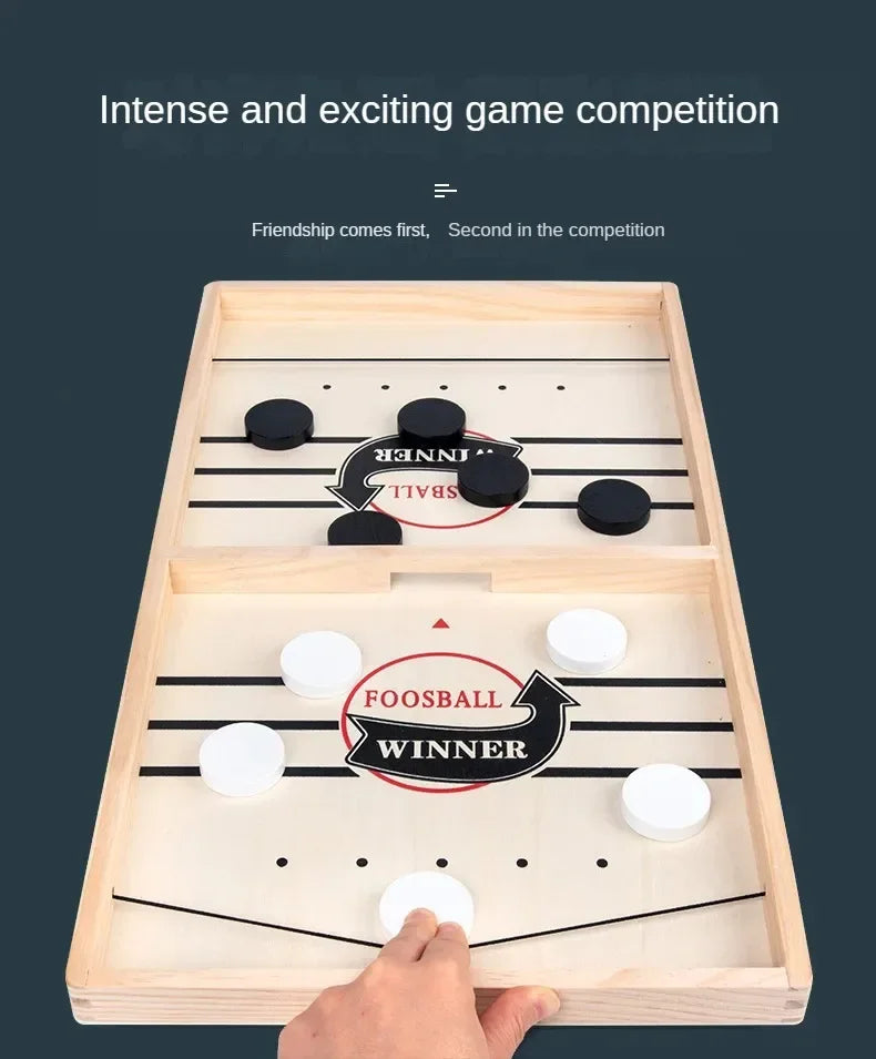 Foosball Winner Games Table Hockey Game Catapult Chess Parent-child Interactive Toy Fast Sling Puck Board Game Toys For Children