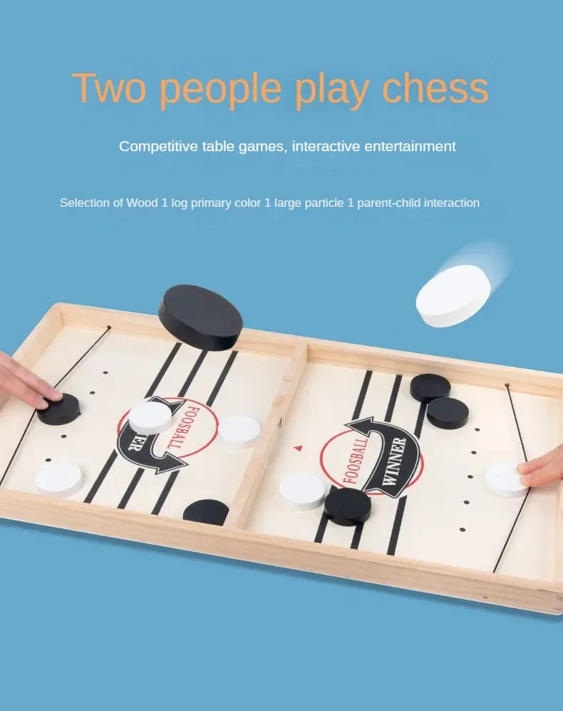 Foosball Winner Games Table Hockey Game Catapult Chess Parent-child Interactive Toy Fast Sling Puck Board Game Toys For Children