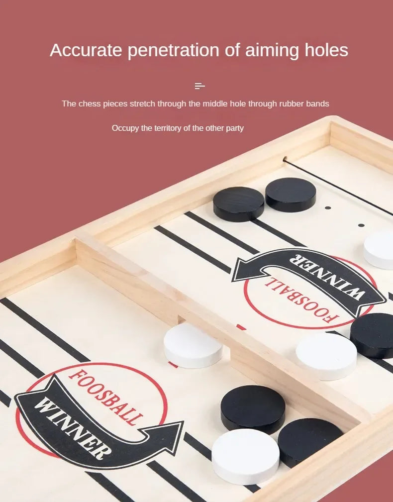 Foosball Winner Games Table Hockey Game Catapult Chess Parent-child Interactive Toy Fast Sling Puck Board Game Toys For Children