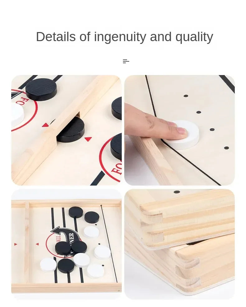 Foosball Winner Games Table Hockey Game Catapult Chess Parent-child Interactive Toy Fast Sling Puck Board Game Toys For Children