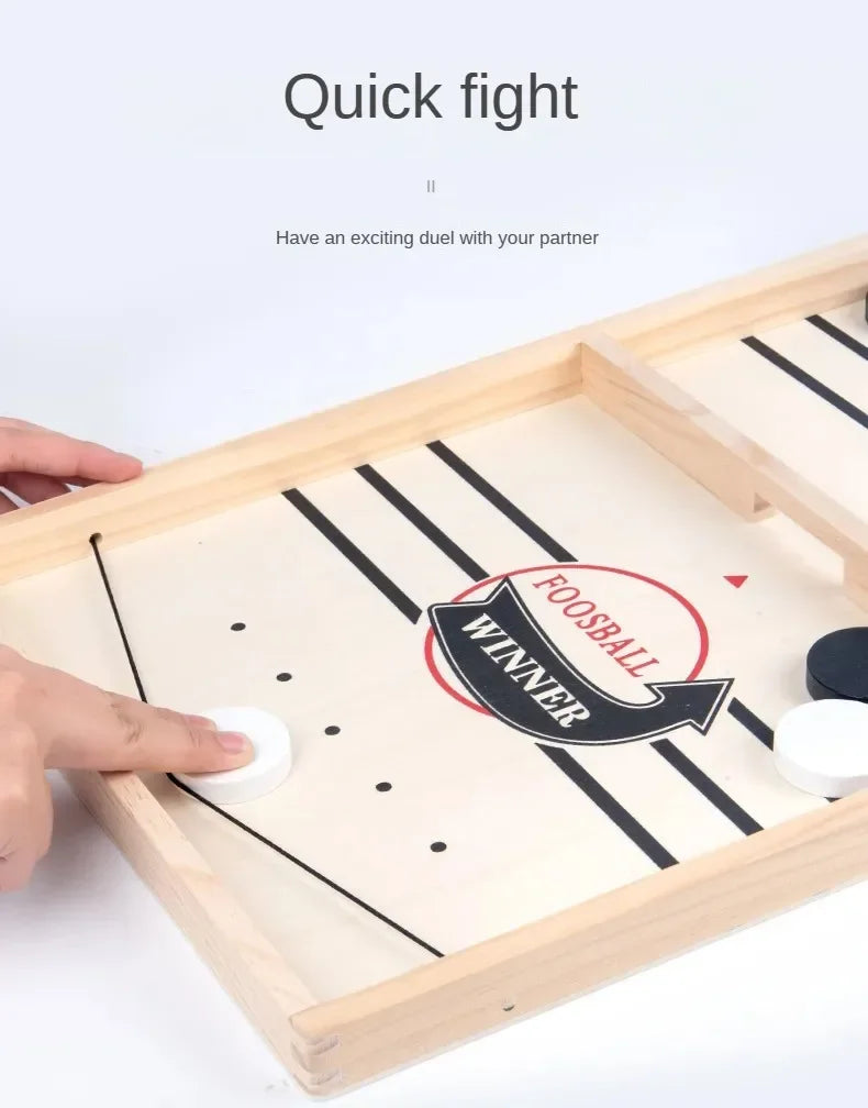 Foosball Winner Games Table Hockey Game Catapult Chess Parent-child Interactive Toy Fast Sling Puck Board Game Toys For Children