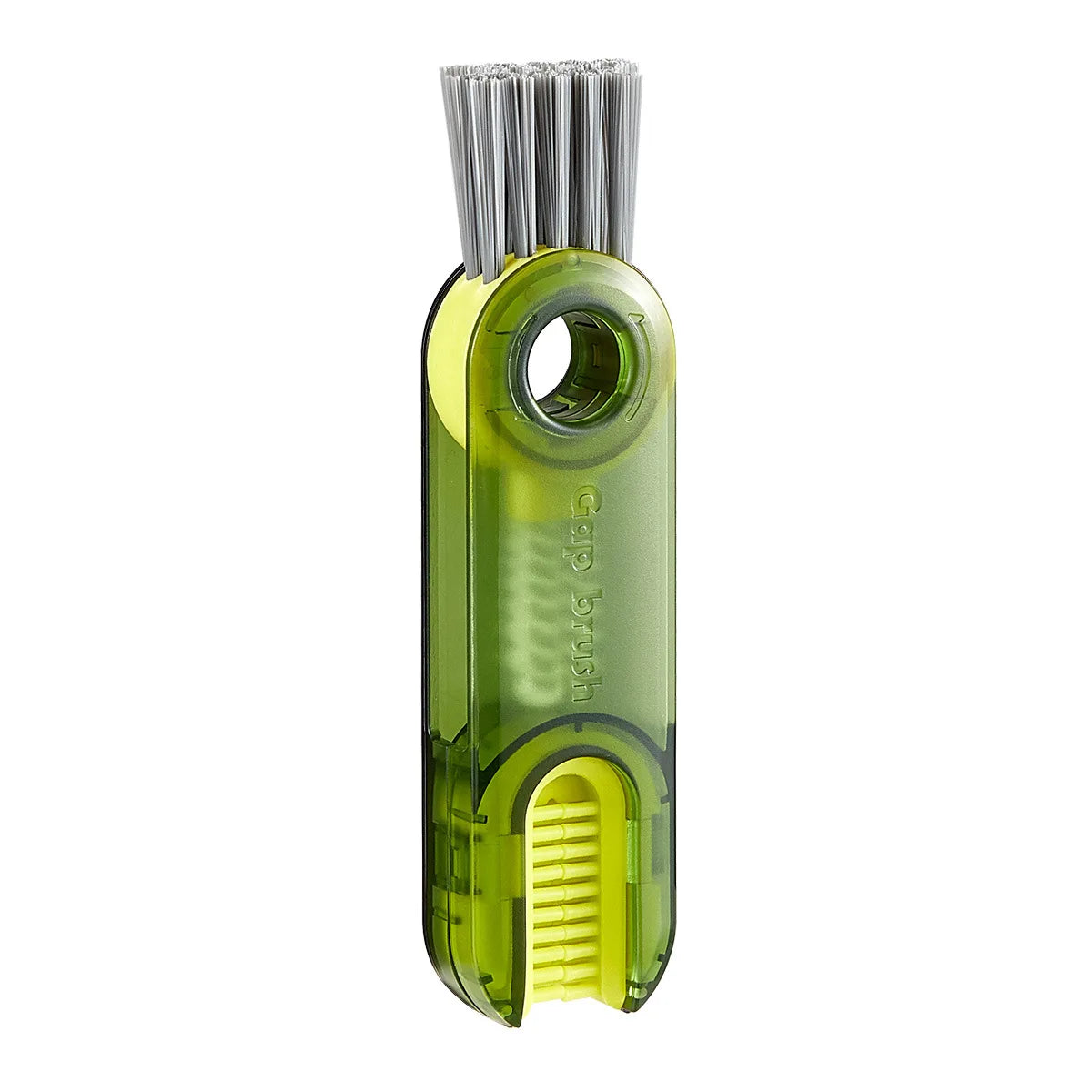 1pcs Lamgool 3 in 1 Bottle Gap Cleaner Brush Multifunctional Brush Cup Crevice Cleaning Tools Mini Silicone Cup-Holder Cleaner